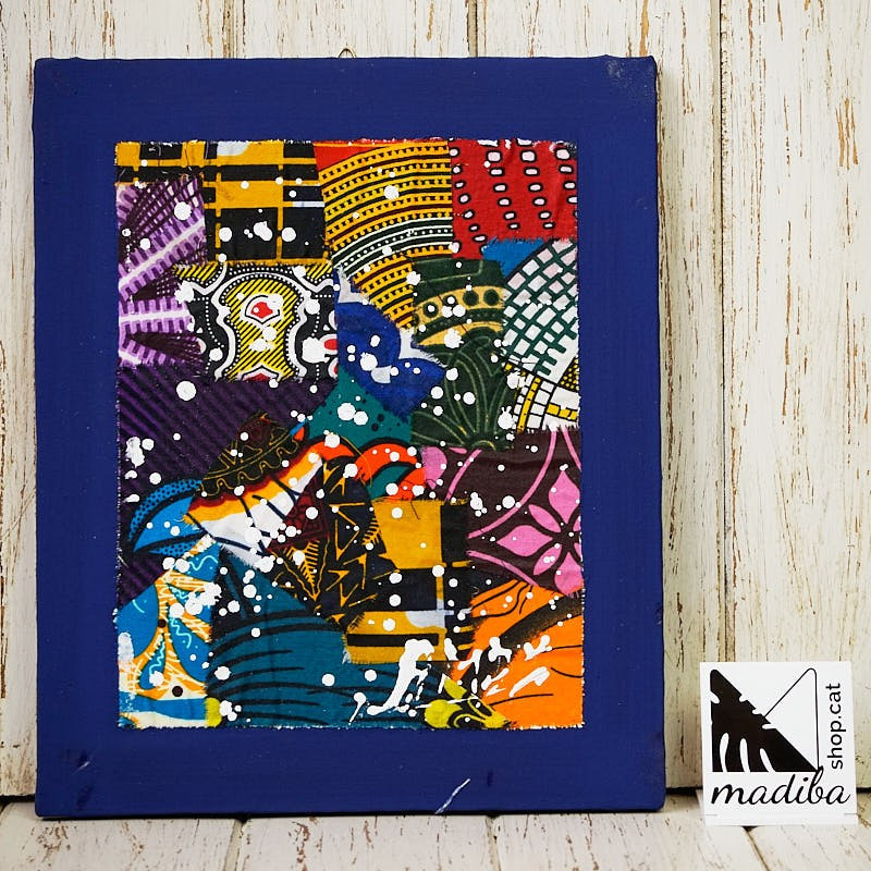 Modou’s Art wax fabric abstract