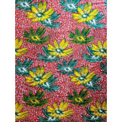 African Wax Fabric online Summer Flowers | Madibashop