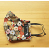 Reversible cloth face mask with Japanese fabric 100% cotton