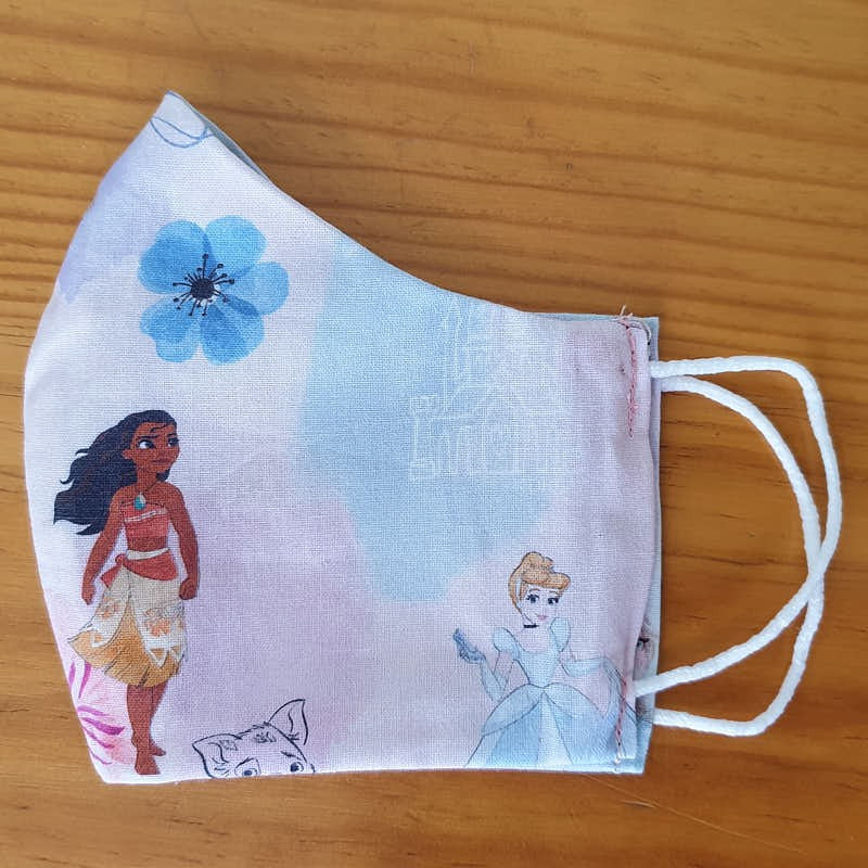 Reversible mask with official Disney fabric - 100% cotton _ 1