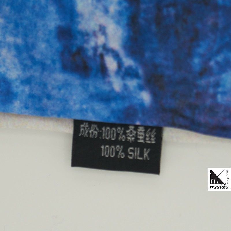 Silk 100% - Very soft and warm silk scarf/fleece for autumn and winter _ 1