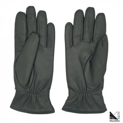 Guantes de piel - modelo pieza metÃ¡lica _ 5