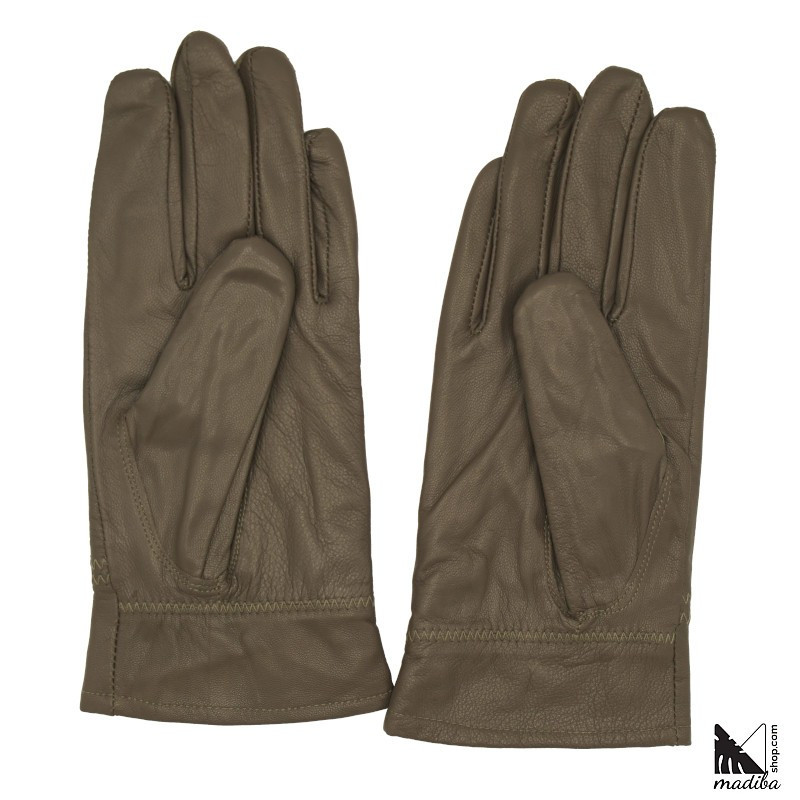 Leather gloves - Flower model _ 8