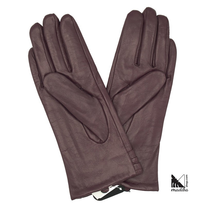 Leather gloves - buttons model _ 2