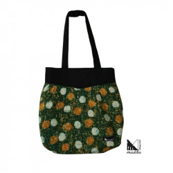 Madiba classic handbag african BATIK fabric _ 1