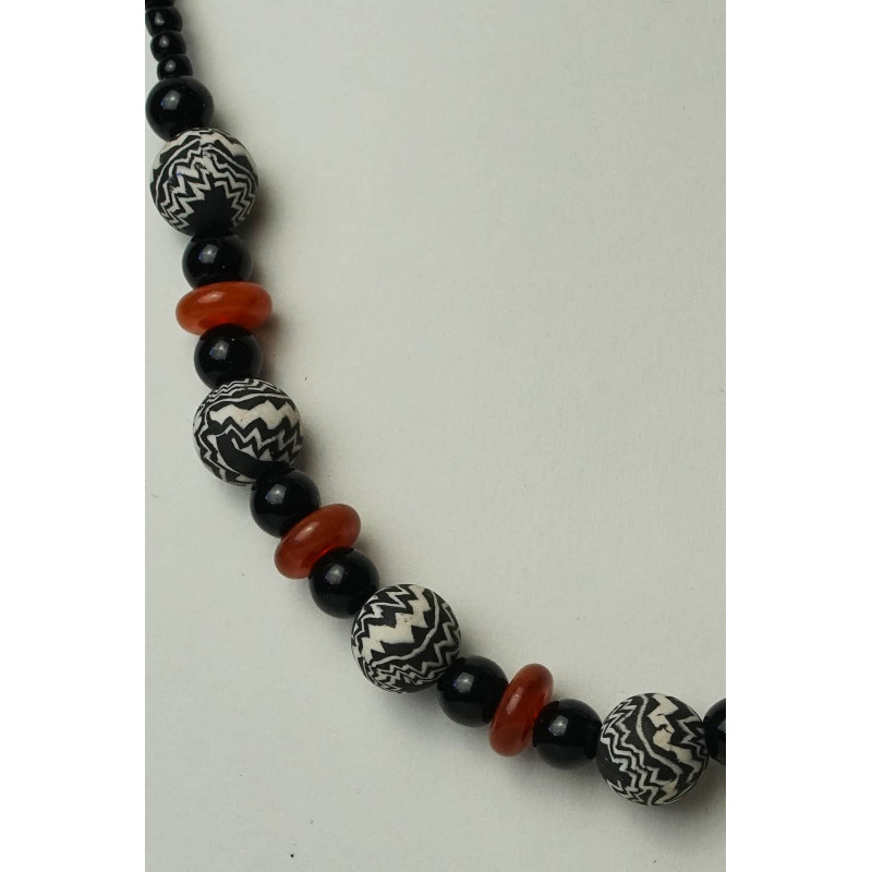 Bintou necklace - Carnelian Agate _ 2