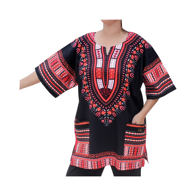 Camisa Dashiki estampado tribal africano _ 2