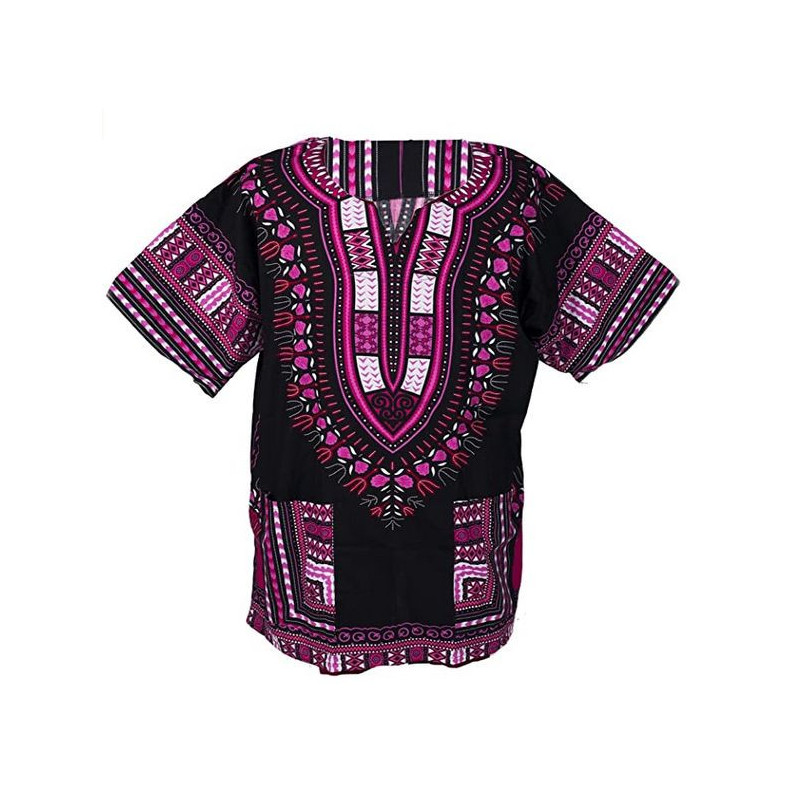 Camisa Dashiki estampado tribal africano