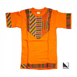 Camiseta estampado tribal africano