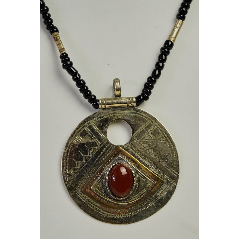 Tuareg necklace with Agate _ 2