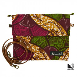 Lightweight African wax fabric bag | Madibashop.com