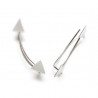 Escalade Triangle - Boucles d'oreilles en argent sterling _ 1