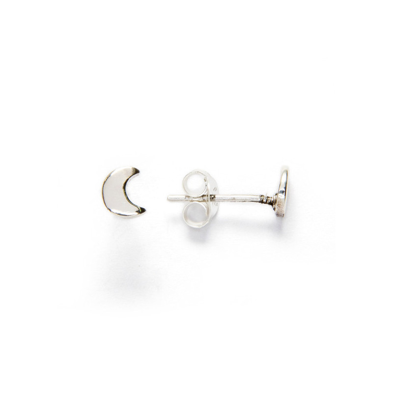 Moon - Silver earrings _ 1