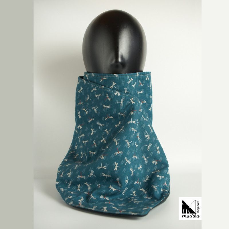 TONBO YABANE TURQUESA Fleece Collar _ 1