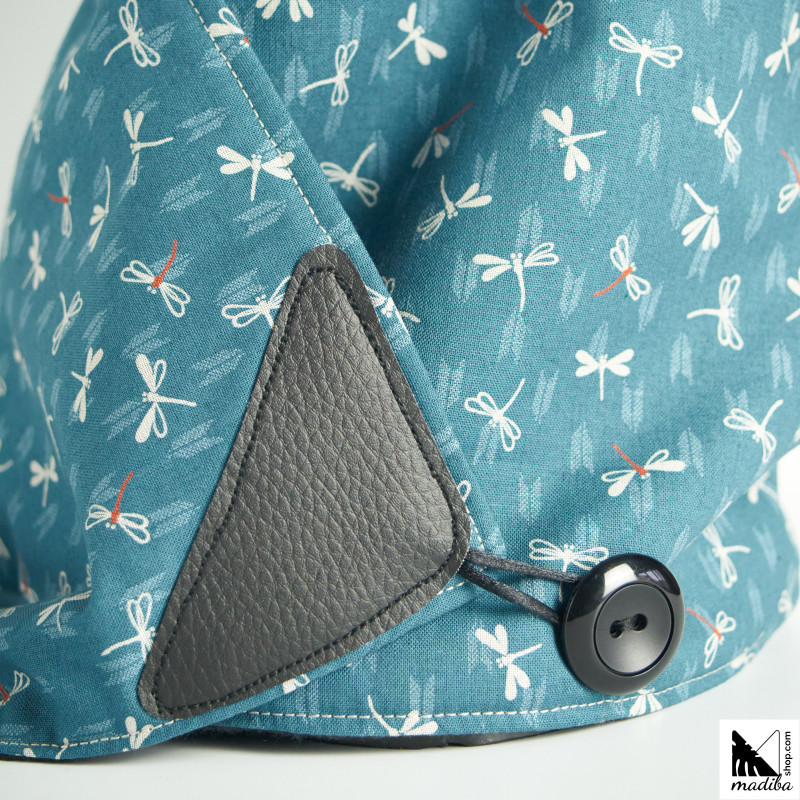 TONBO YABANE TURQUESA Fleece Collar _ 3