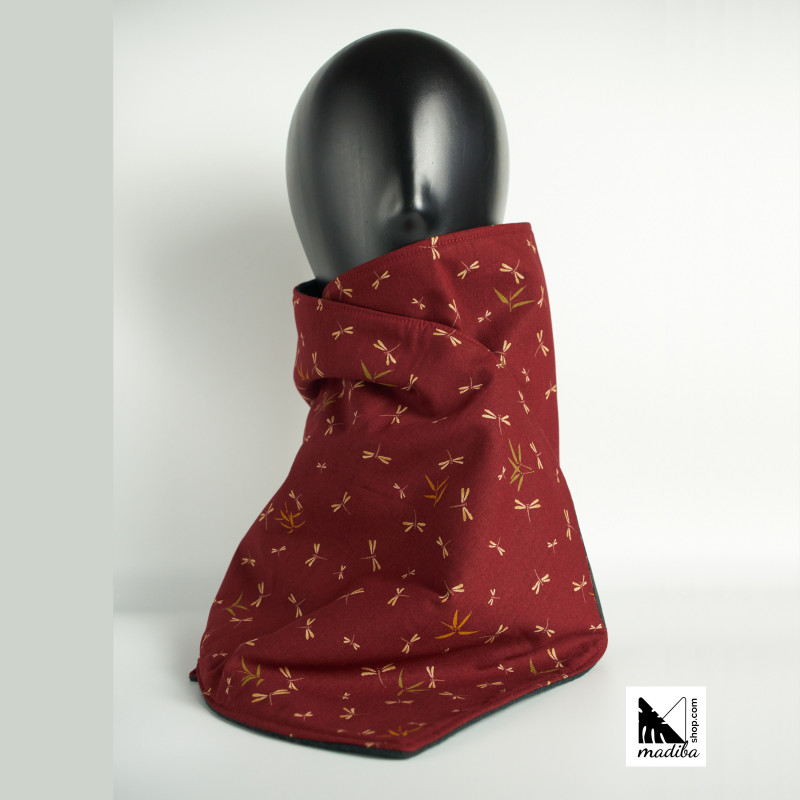 TONBO TO TAKE RED Fleece Collar _ 1