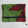 Multipurpose wallet African wax fabric | Madibashop