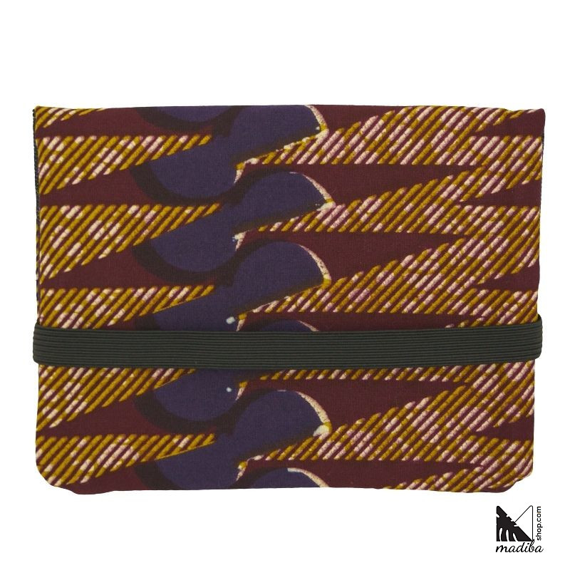 Porte-monnaie en Tissu africain en wax |Madibashop
