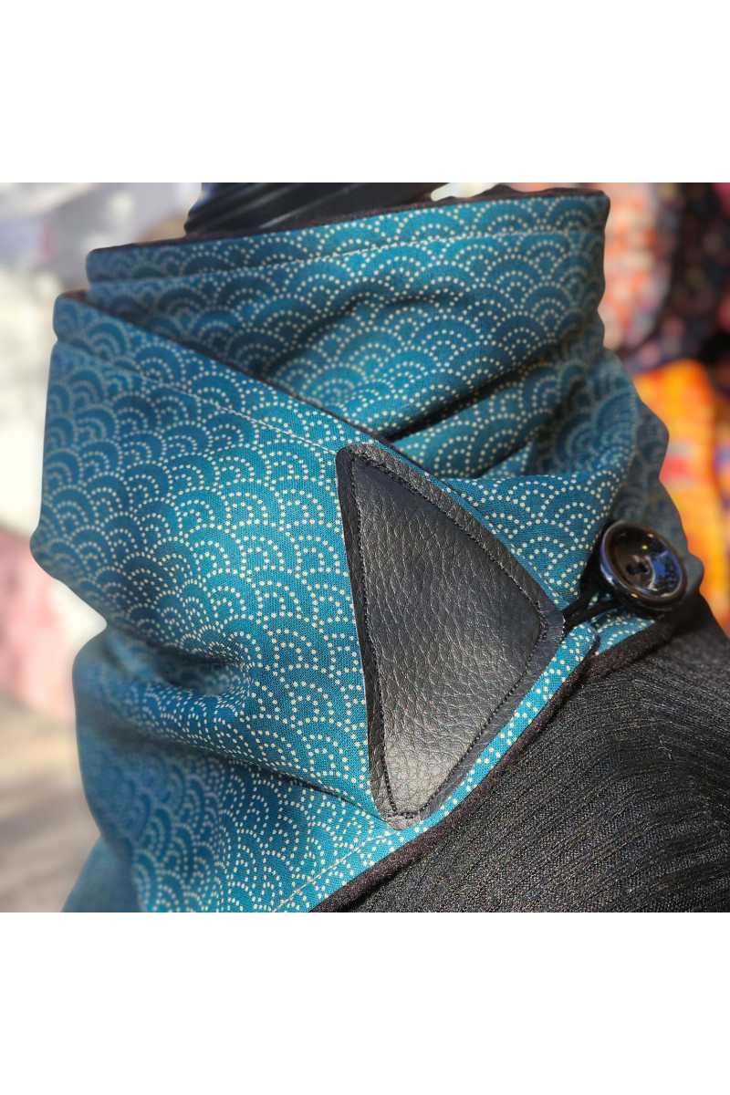 Cuello Polar Artesanal de Tela Japonesa | Madibashop Barcelona