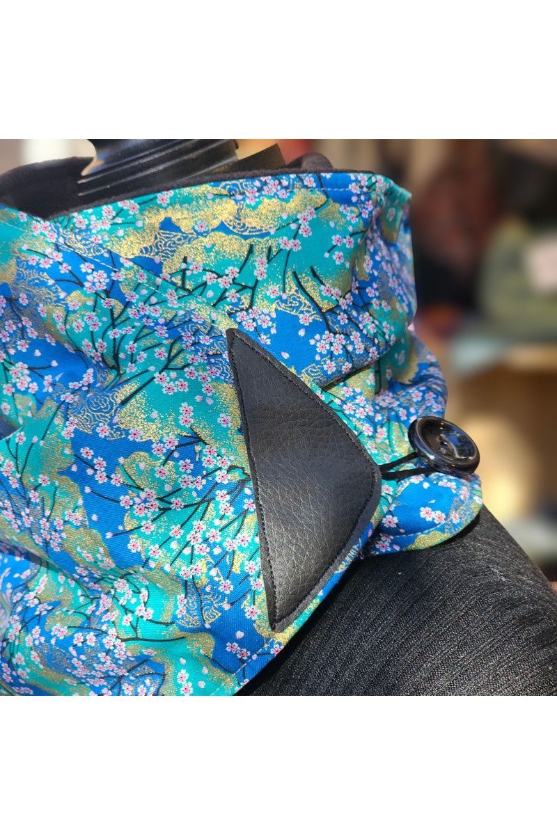 Coll Polar Artesanal de Tela Japonesa | Madibashop Barcelona