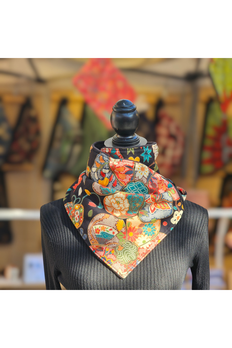 Coll Polar Artesanal de Tela Japonesa | Madibashop Barcelona