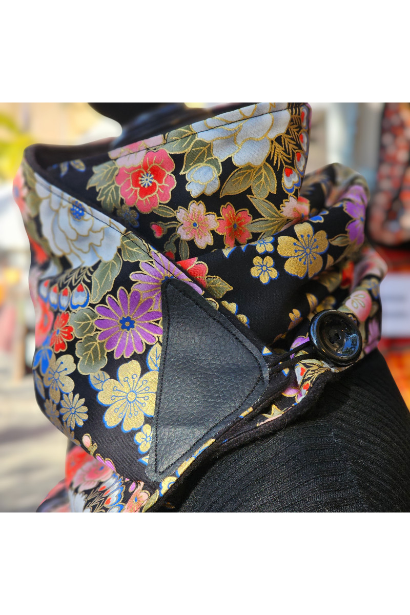 Polar Neck with Japanese Fabric  | Madibashop Barcelona