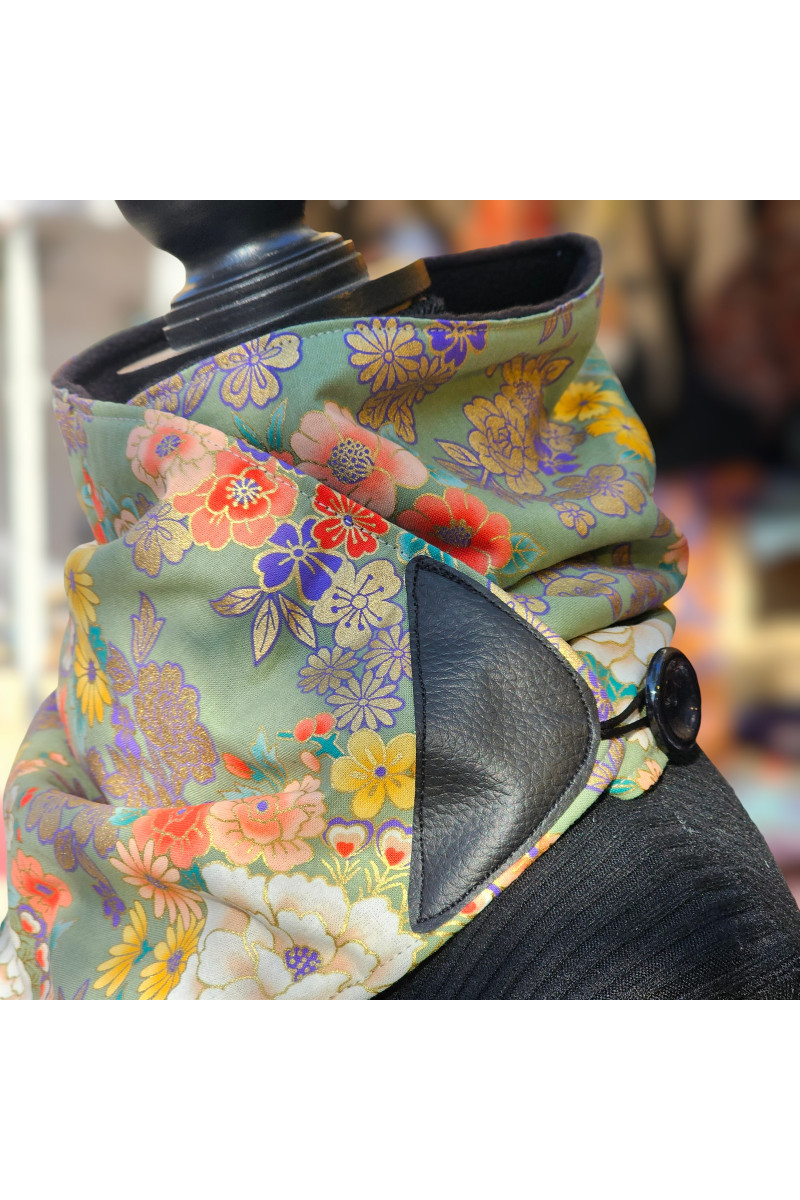 Coll Polar Artesanal de Tela Japonesa | Madibashop Barcelona