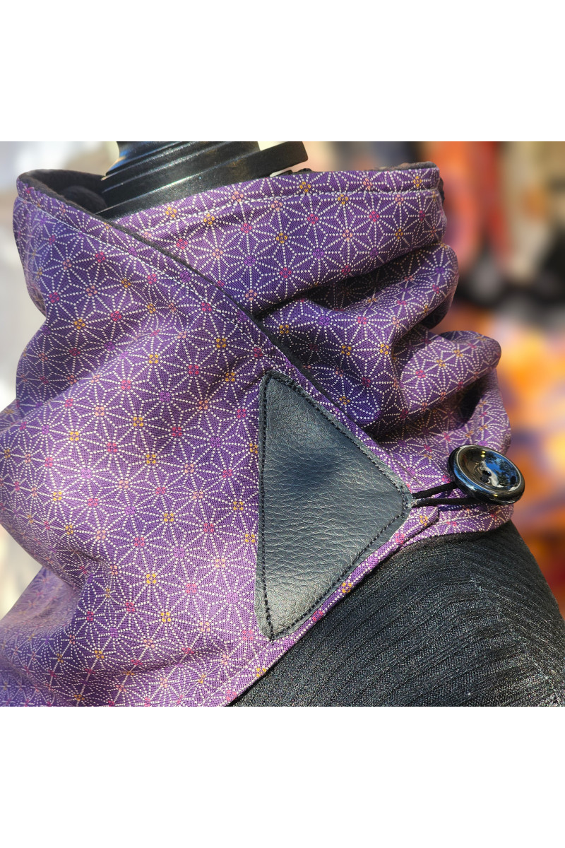 Cuello Polar Artesanal de Tela Japonesa | Madibashop Barcelona