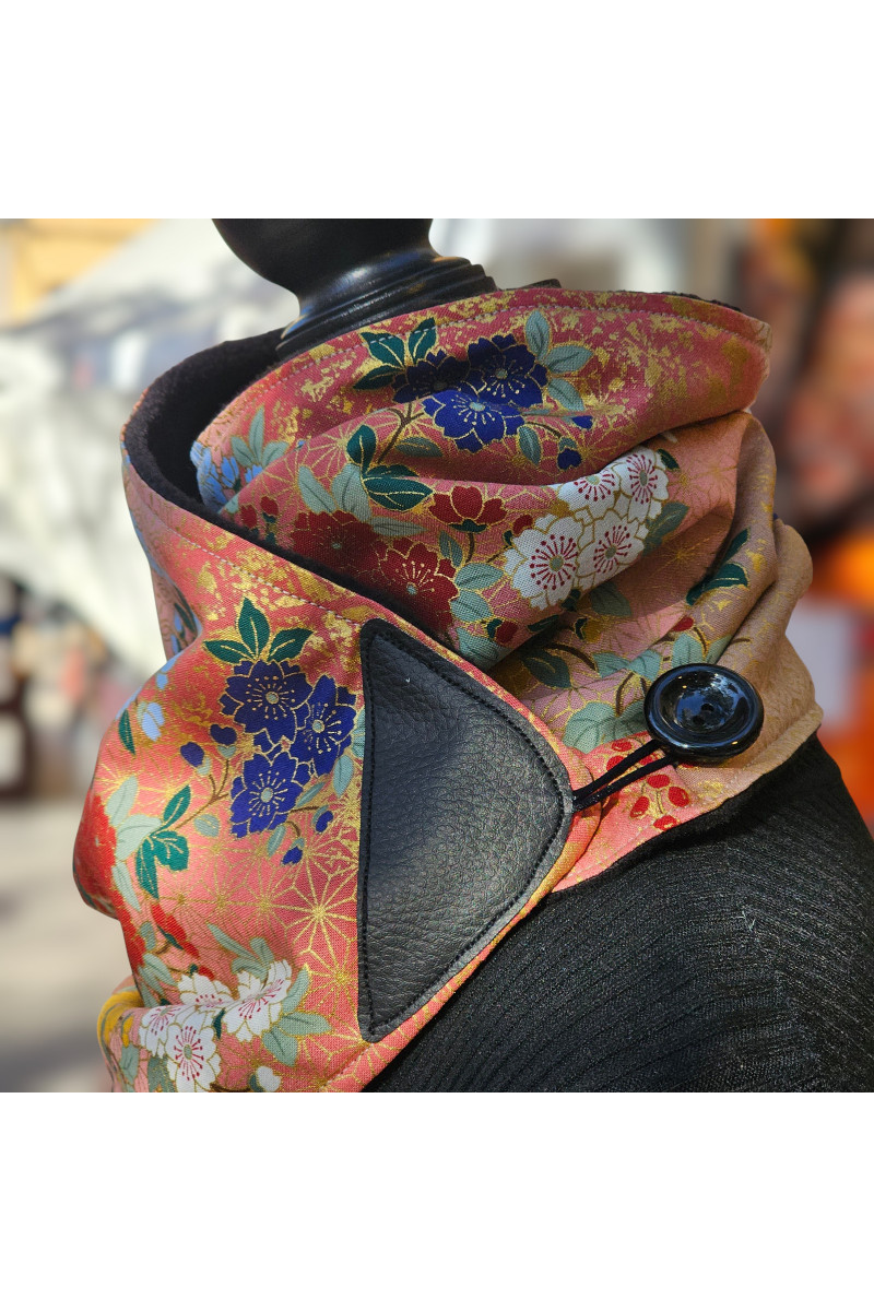 Cuello Polar Artesanal de Tela Japonesa | Madibashop Barcelona