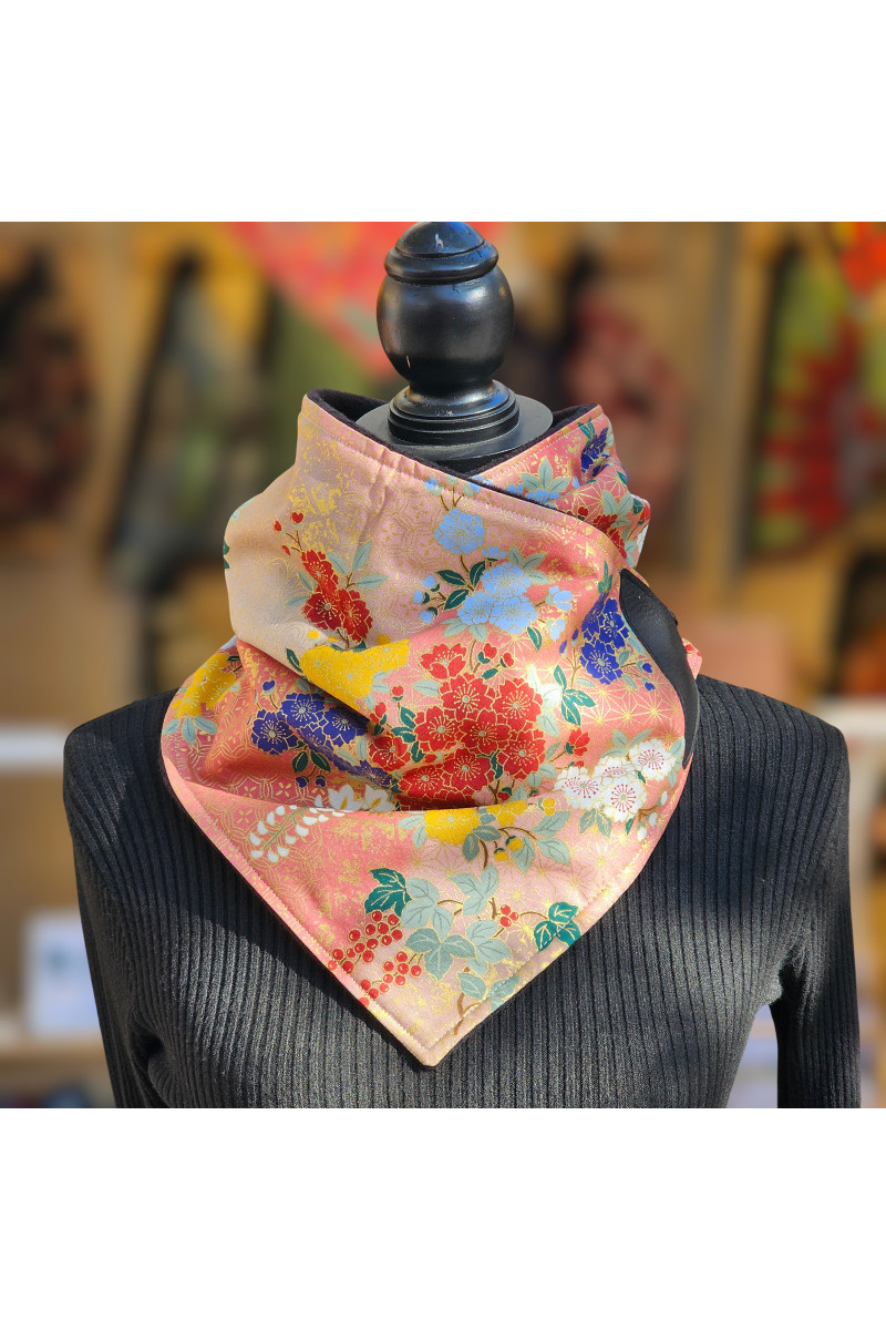 Cuello Polar Artesanal de Tela Japonesa | Madibashop Barcelona