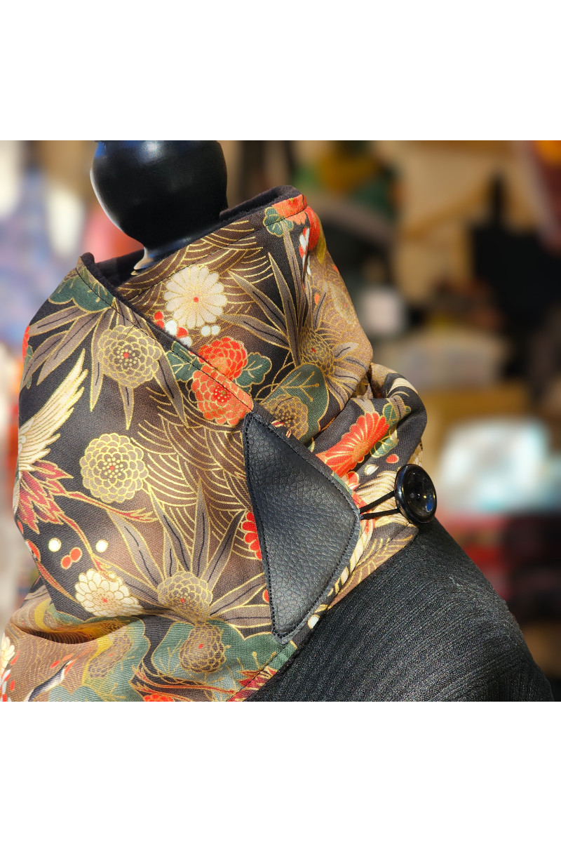 Polar Neck with Japanese Fabric  | Madibashop Barcelona