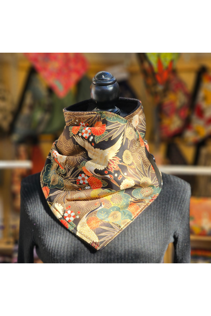 Polar Neck with Japanese Fabric  | Madibashop Barcelona