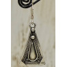 Silver Berber earrings - triangle