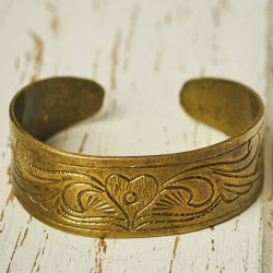Bracelets en cuivre antique